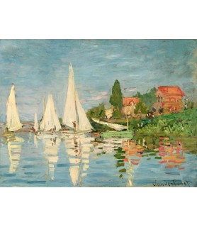 Regatta at Argenteuil - Claude Monet