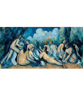 The Bathers (detail) - Paul Cezanne