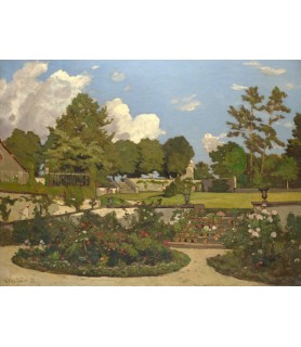 The Painter's Garden at Saint-Privé - Henri-Joseph Harpignies