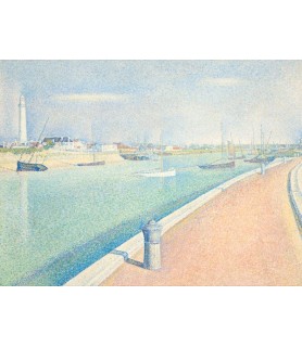 The Channel of Gravelines - Georges Seurat