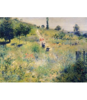The path through the long grass - Pierre-Auguste Renoir