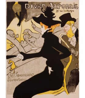 Divan Japonais Poster - Henri Toulouse-Lautrec