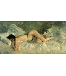 Reclining nude - George Hendrik Breitner