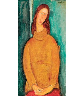 Portrait of Jeanne Hébuterne - Amedeo Modigliani