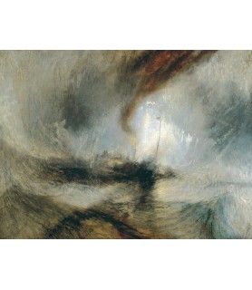 Snow Storm, Steam Boat off a Harbour's Mouth - William Turner