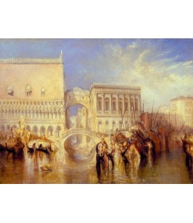 Venice, the Bridge of Sighs - William Turner