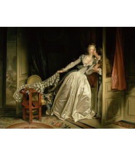The Stolen Kiss - Jean-Honoré Fragonard