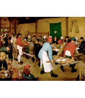 Peasant Wedding - Pieter Bruegel the Elder
