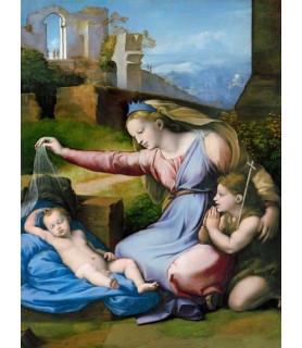 The Madonna of the Blue Diadem - Raffaello