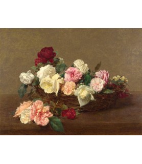 A Basket of Roses - Henri...