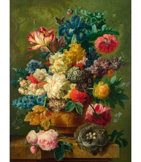 Composition of Flowers in a...