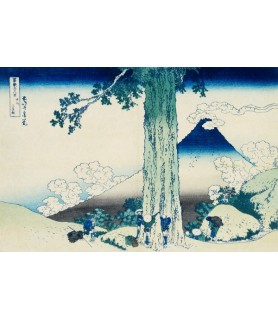 View of Mount Fuji, ca. 1829-1833 - Katsushika Hokusai