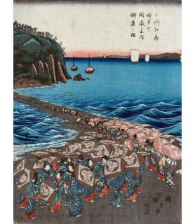 Opening celebration of Benzaiten II - Ando Hiroshige