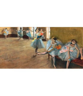 The Dance Class (detail) - Edgar Degas