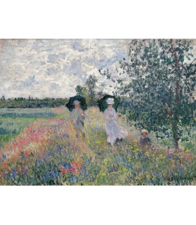 Promenade prés dArgenteuil - Claude Monet