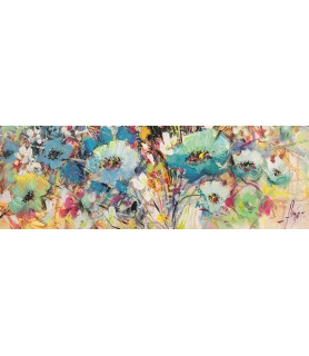 Campo di fiori in Primavera II (detail) - Luigi Florio