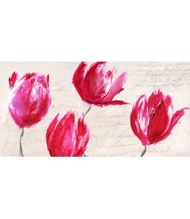 Crimson Tulips - Muriel Phelipau