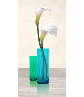 Callas in crystal vases I - Cynthia Ann
