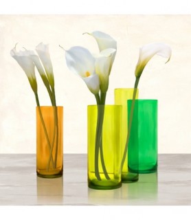 Callas in crystal vases I...